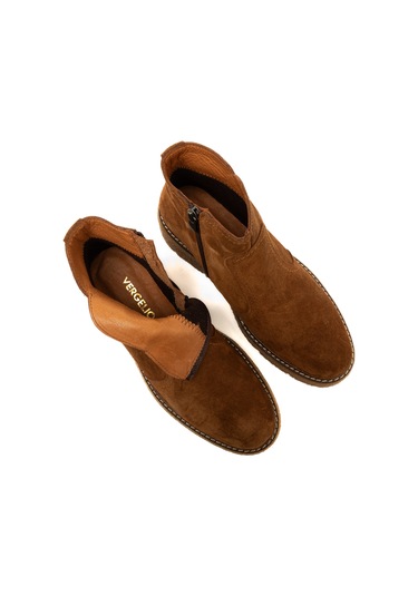 Cuoio Çizme Kadın 25k12027xs Vergelio Suede Cuoio