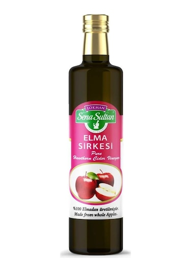 Sena Sultan Katkısız Elma Sirkesi 500 Ml