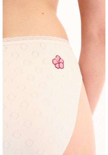 Penti Krema Pembesi Pointel Slip Külot