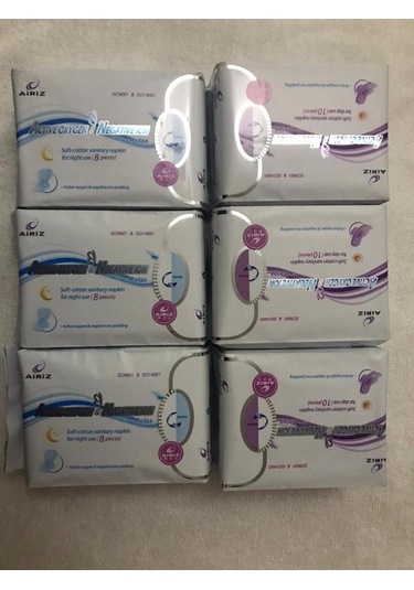 Tienz Tiens Hijyenik Kadın Pedi Gündüz Seti 10'lu 3 Paket Gece 8 Li