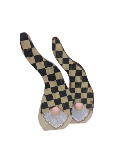 Gnome, Burnuk, Sakallı Kafadar Mackenzie Ahşap Dekor