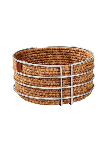 Edora Home 4'lü Gümüş Servis Sunum Seti, Peçetelik, Kağıt Havluluk, Nihale, Ekmeklik - Metal Paslanmaz