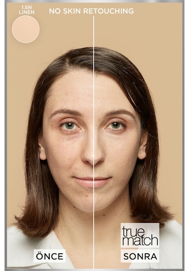 L'Oreal Paris True Match Bakım Yapan Fondöten 1.5N Linen