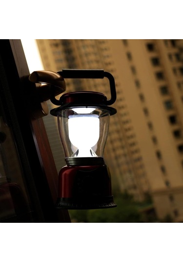 Sıladanal Ledli Kamp Lambası Pilli Ayarlı Led Işıldak Aydınlatma Gsh-6077 Siyah