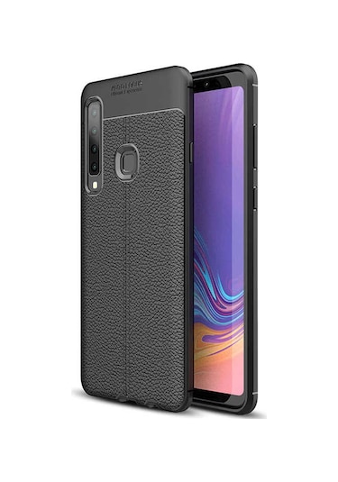 Adige Samsung Galaxy Uyumlu A9 2018 Kılıf Niss Deri Görünümlü Silikon