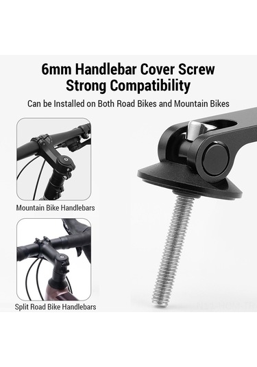 Suofeng Bisiklet Arka Görünüm Aynası Telefon Tutucu Alüminyum Çelik Dört Tırnaklı Dayanıklı Bisiklet Sporcu Aksesuarı Diğer