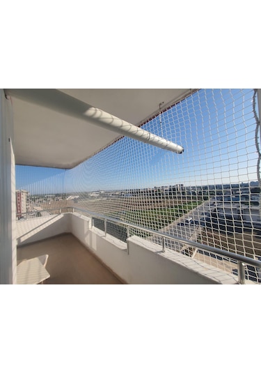 Güvenlik Filesi - İnşaat Filesi - 6mm İp - 5cm Göz Aralığı