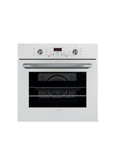 Lanova İnci 3206W01 - G16400-202 - 3220W6 Beyaz Cam Ankastre Set