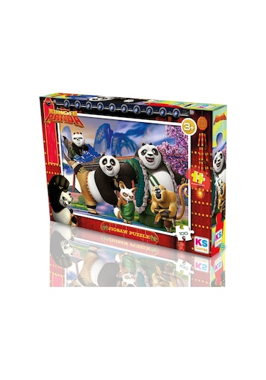 Kp 714 Kung Fu Panda Puzzle 100 Prç