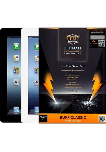 Buff Apple Uyumlu iPad 2 4 İle Ekran Koruyucu