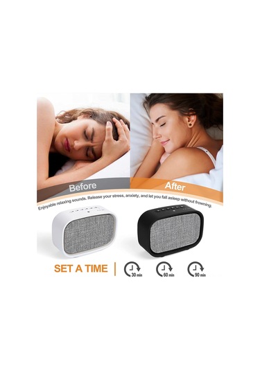 Geeroyoo Beyaz Gürültü Uyku Makinesi: 10 Ses, Sıcak Gece Işığı Ve Otomatik Kapatma İle Bebekler, Hamileler Ve Yetişkinler İçin Rahat Uyku