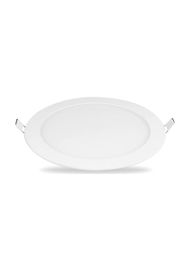 18 Watt Slim Yuvarlak Panel Led Spot Armatür Driverli - Beyaz