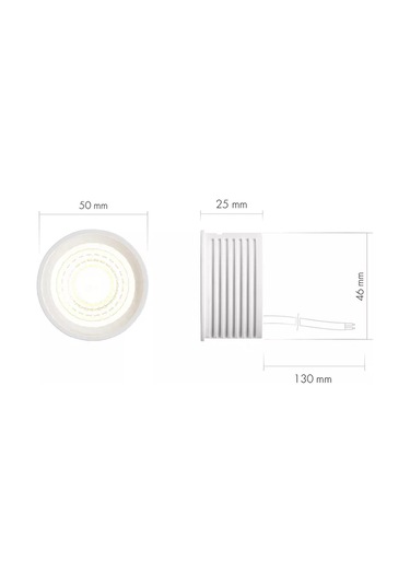 Denkirs Led Ampul Dk4000-8w Dim 247038299 Beyaz Kum
