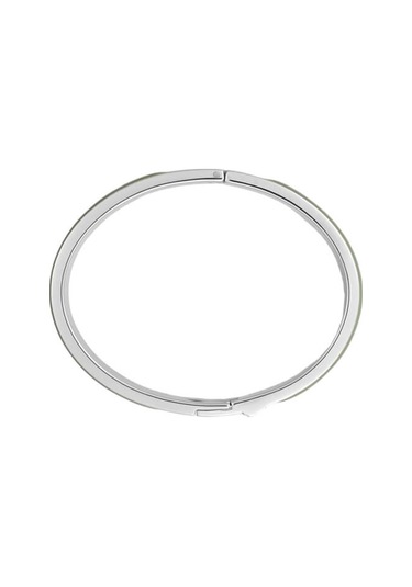 Montblanc M Logo Kil Deri Çelik Bilezik 133125 Yeşil