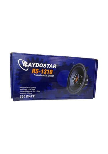 Raydostar Rs-1310 2 Adet Oto Hoparlör 13 Cm 550 Watt Tweeterli Ms-1310