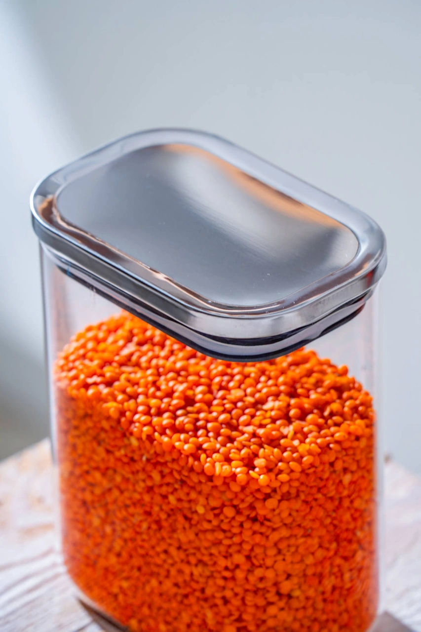 Lume Cam Saklama Kabı - 15 Cm Şeffaf