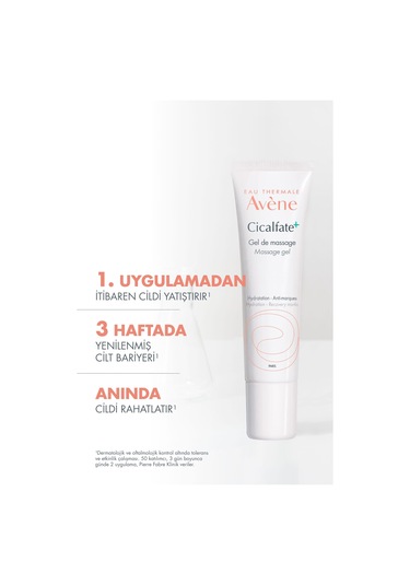 Cicalfate+ Cildin Doğal Bariyerinin Yenilenmesine Yardımcı Masaj Jeli 30 Ml