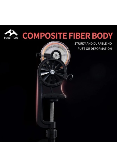 Xuweiwei Haut Ton Siyah 1 Adet Kolay Kullanımlı Taşınabilir Olta Makarası Sarıcı Hızlı Pratik İplik Sarımı Balıkçılık Aksesuarı