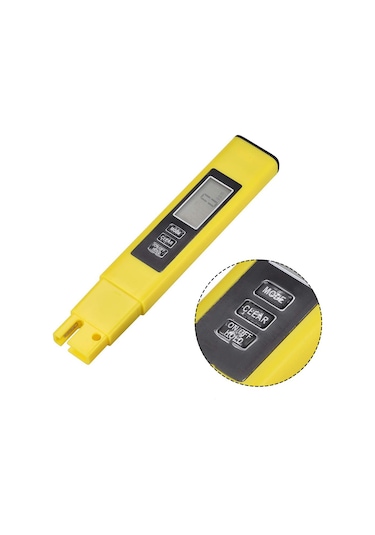 WaterMelon Tds Metre Termometreli Su Kalite Ölçüm Cihazı Pil Kılıf