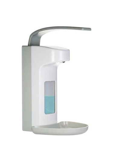 Novahub 500ml Duvar Montajlı Sabunluk Dispanseri -abs Malzeme -manuel Pres Sistemi Diğer