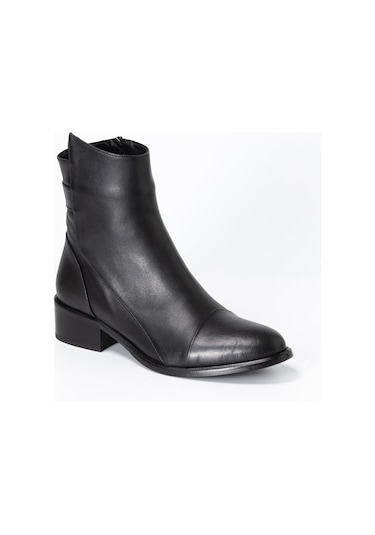 Nero Black Bot Kadın 25k11098 Vergelio Skin Boot Siyah