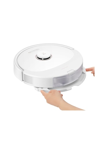 Roborock Q8 Max Plus Çöp İstasyonlu Akıllı Robot Süpürge Beyaz