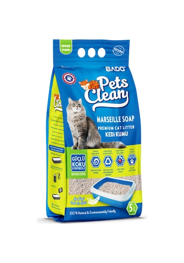 Pets Clean Kedi Kumu Sabun Kokulu 5lt