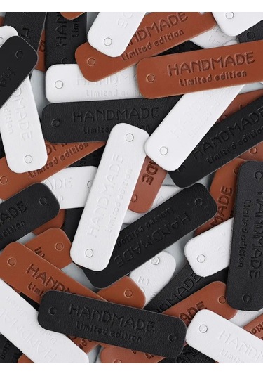 Wood Accessories El İşi İçin Dikilebilir Etiketler Hand Made 170110513