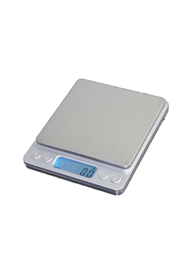 Homyl Doğru Dijital Elektronik Takı Ölçeği Taşınabilir 500 Gümüş