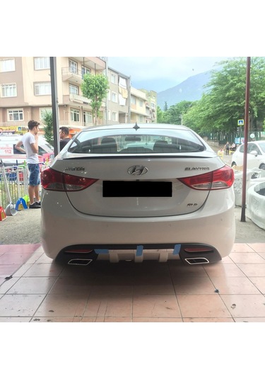 Hyundai Elentra Spoiler Bagaj Üstü Çıta. Parlak Siyah