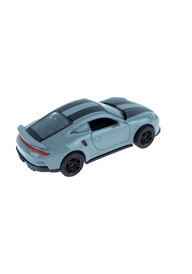 Oyuncak Metal Çek Bırak Süper Sport Araba Gri 11 Cm