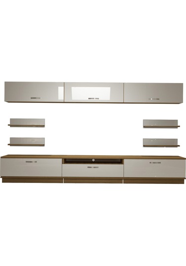 Decoraktiv Trendstyle 8y Mdf Tv Ünitesi Tv Sehpası Pera - Beyaz