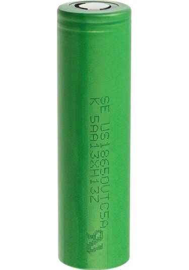 Sony US18650VTC5A 2600 mAh 18650 35A Discharger Li-Ion Şarj Edilebilir Pil