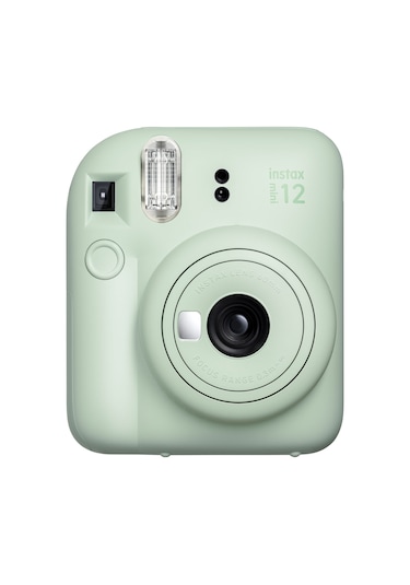 Fujifilm Instax Mini 12 Fotoğraf Makinesi + Şeffaf Kılıf Yeşil