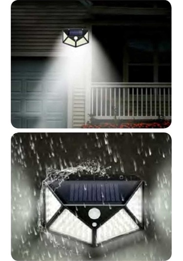 Güneş Enerjili Hareket Sensörlü Bahçe Aydınlatma