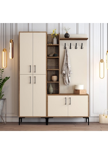 Variant Variant Viyana Da Portmanto Ceviz/Krem