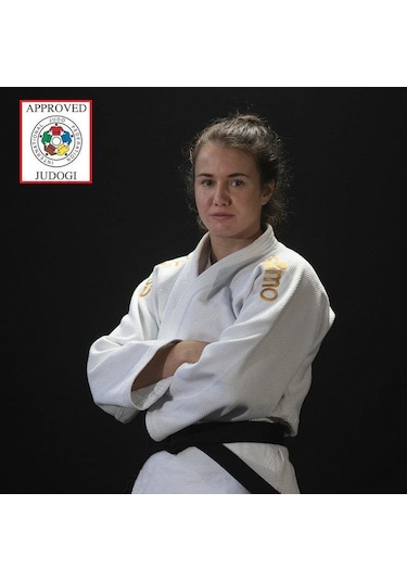 Essimo Ijf Onaylı Gold Judo Elbisesi Beyaz Judogi Beyaz