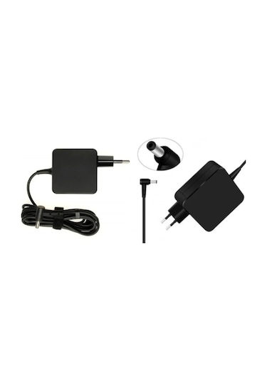 Asus Tp410ur-ec065t Uyumlu Notebook Adaptörü, Laptop Şarj Cihazı 65w Wall Tip