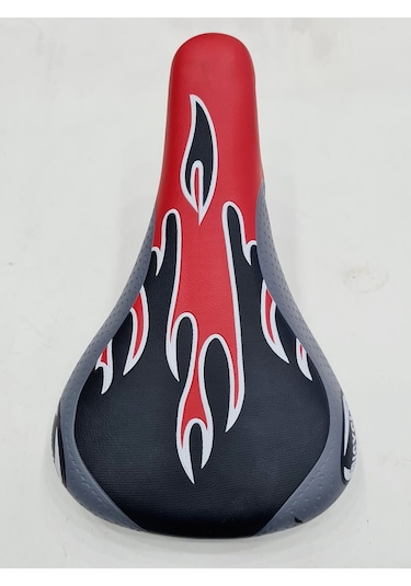 Carelle Çocuk Bisiklet Bmx Sele Koltuk Siyah - Kırmızı