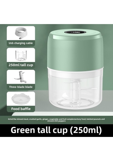 Dianziye Mini Kablosuz Elektrikli 250ml Yeşil Sarımsak Crusher - Ev Mutfak İçin Fıstık, Tohum Ve Malzeme Ödücü - Kolay Temizlenir, Modern Tasarım Diğer Dianziye Mini Kablosuz Elektrikli 250ml Yeşil Sarımsak Crusher - Ev Mutfak İçin Fıstık, Tohum Ve Malzeme Ödücü - Kolay Temizlenir, Modern Tasarım Diğer