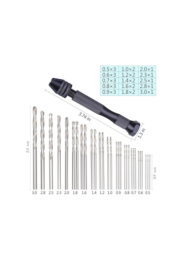 El Matkabı Seti, 31 Adet, El Matkap Seti, Hassas Pim, Vida