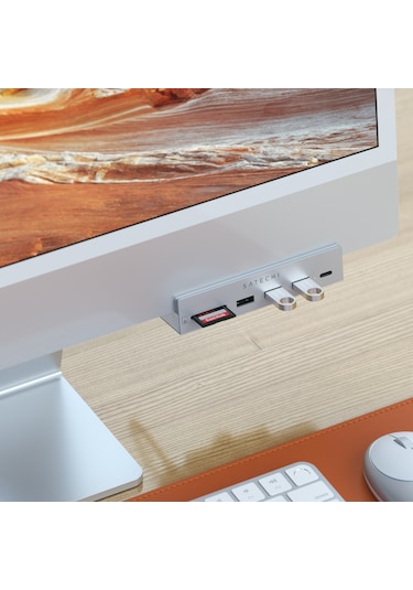 Satechi Usb-c Clamp Hub For 24 İnc İmac Gümüş St-ucıchs