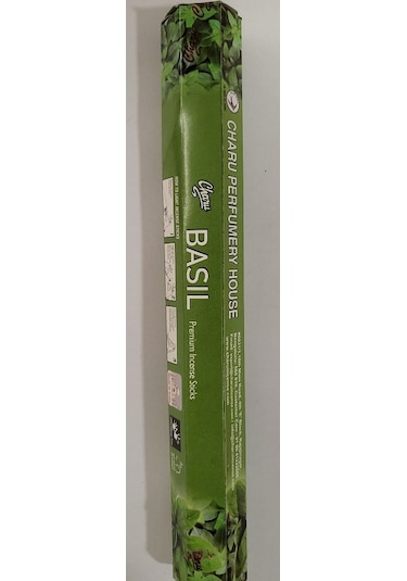Charu Basil Fesleğen Kokulu Tütsü 20 Stick