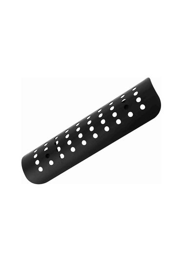 Konesam Motorsiklet Egzoz Borusu Isizleyici Koruması Düz Delikli Siyah - Isya Dayanıklı Metal Yapı, 50-70mm Uyumlu, Kolay Kurulum