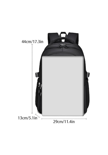 Çok Katmanlı Su Geçirmez Ve Şık Bir Sırt Çantası Oxford Büyük Çok Renkli