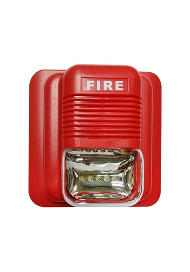 Yangın Alarm Uyarı Strobe Siren Korna Ses Ve Strobe