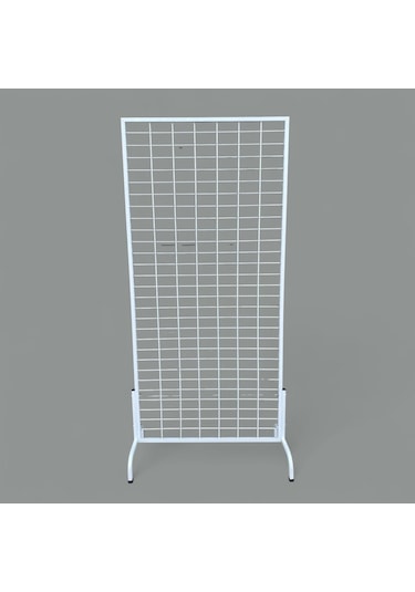 90 190 Ayaklı Tel Pano Beyaz ,tesbihlik, Bijuteri Standı, Aksesuar Standı Çok Amaçlı Stant