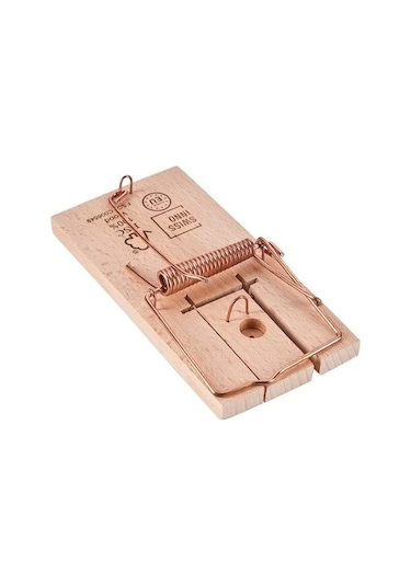 Swissinno  Büyük Boy Ahşap Klasik Fare Kapanı