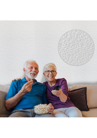 3d Duvar Paneli Boyanabilir Dekota 60x120 Cm / Leopar Desenli 7'li Paket-5 M²