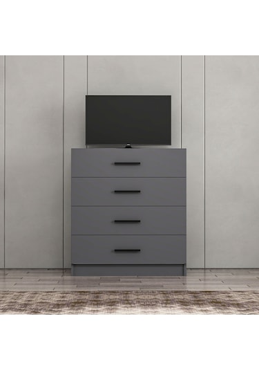 Minar Kale Tv Çekmece Modül-antrasit